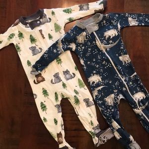 Burt’s Bees Baby Snug Fit Zip Sleeper Duo